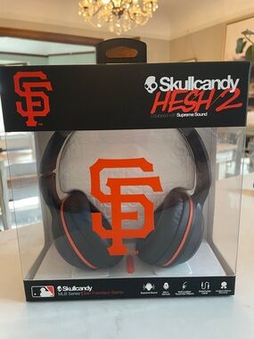 Skullcandy Hesh 2 San Francisco Giants Headphones - Black & Orange
